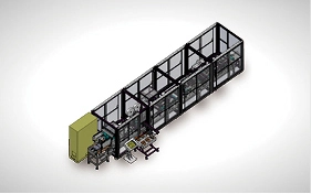 Máy tập đấm bốc được trang bị giao diện vận hành màn hình cảm ứng để thực hiện vận hành được lập trình và tự động - TECH-LONG 1