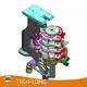 الجملة ضربة صب الآلة الصناعية TECH-LONG العلامة التجارية 1