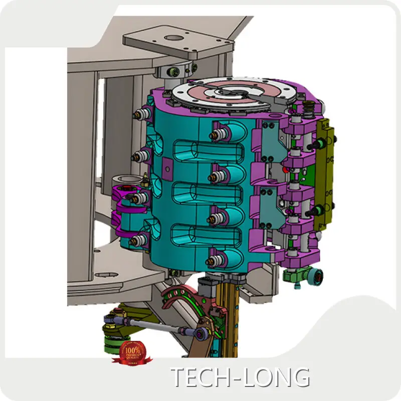 د عمده پلور بوتل بلو مولډینګ ماشین په لویه کچه د TECH-LONG پیرود 1