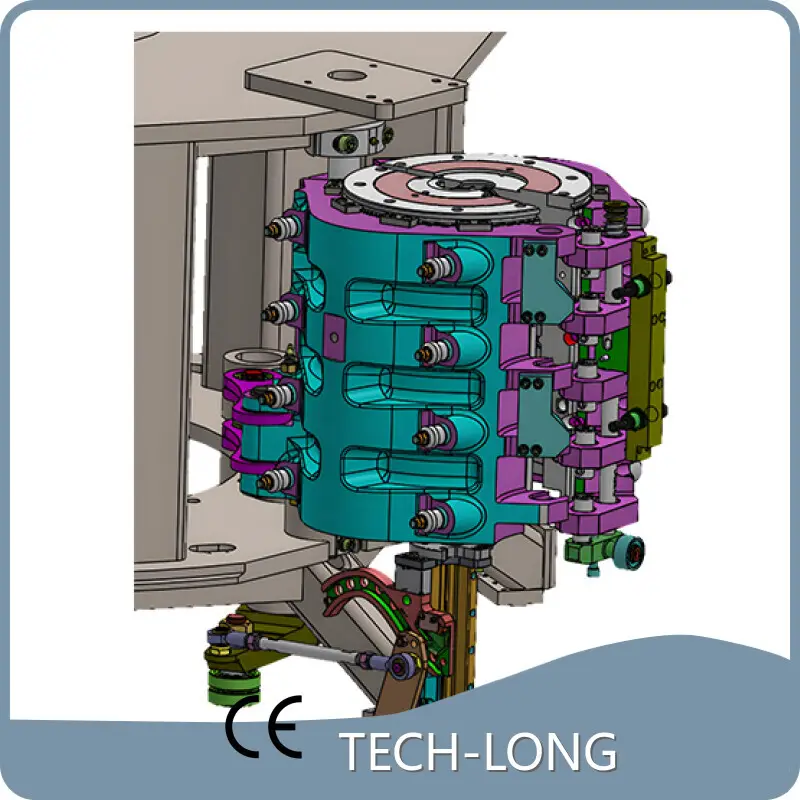 د TECH-LONG لخوا د آټوما بلو مولډینګ ماشین 1
