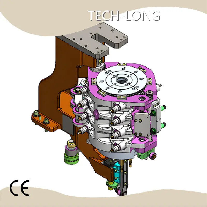 Mesin Blow Moulding Otomatis Kustom TECH-LONG 1