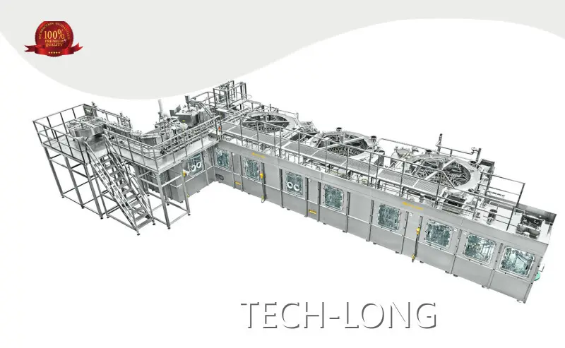 เครื่องบรรจุขวดอัตโนมัติ TECH-LONG ผลิต 1