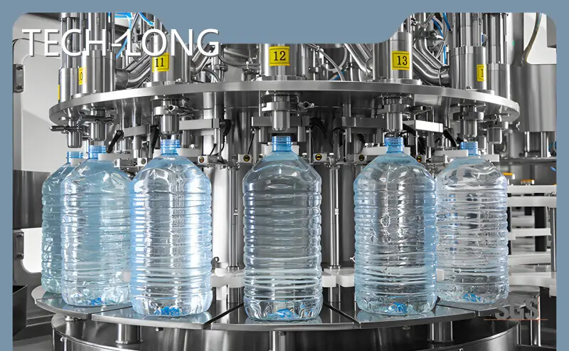 လက်ကား အလိုအလျောက် ပုလင်းဖြည့်စက် TECH-LONG အမှတ်တံဆိပ် 1