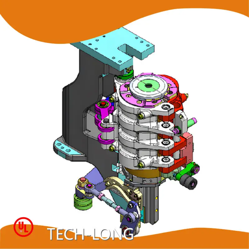 یو ګام انجیکشن بلو مولډینګ ماشین - - TECH-LONG 1